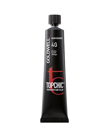 Goldwell Topchic - Краска для волос 4G каштан 60 мл. - hairs-russia.ru